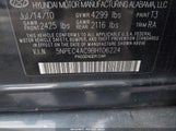 HYUNDAI SONATA LIMITED 5NPEC4AC9BH106224 снимка