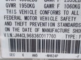 ACURA TSX JH4CL96836C017760 снимка