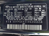 KIA SORENTO 2.4L LX 5XYPG4A31HG266658 photo