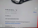 TESLA MODEL Y LONG RANGE DUAL MOTOR ALL-WHEEL DRIVE 7SAYGDEE4NF407891 снимка