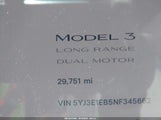 Tesla Model 3 Long Range Dual Motor All-Wheel Drive 5YJ3E1EB5NF345662 photo