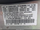 HONDA ODYSSEY EX-L 5FNRL38758B408511 снимка