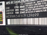 MERCEDES-BENZ SLK 280 WDBWK54F87F139699 снимка