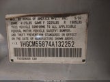 HONDA ACCORD 2.4 EX 1HGCM55874A132252 снимка