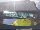 NISSAN ALTIMA SV FWD 1N4BL4DV9PN389995 photo
