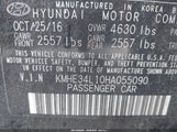 HYUNDAI SONATA HYBRID LIMITED KMHE34L10HA055090 photo