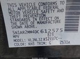 NISSAN PATHFINDER PLATINUM 5N1AR2MM4DC612575 снимка