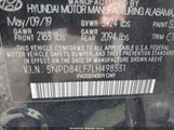HYUNDAI ELANTRA SEL 5NPD84LF7LH498531 photo