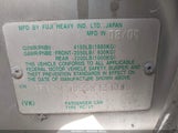 SUBARU FORESTER 2.5XS L.L. BEAN JF1SG67655H727036 photo