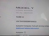 TESLA MODEL Y LONG RANGE DUAL MOTOR ALL-WHEEL DRIVE 7SAYGDEE8RF081633 снимка