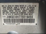 Honda Fit Sport JHMGD38677S019459 снимка