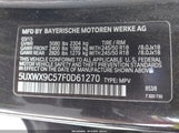 BMW X3 XDRIVE28I 5UXWX9C57F0D61270 снимка