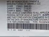 HONDA CIVIC LX 19XFL2H58RE010695 снимка