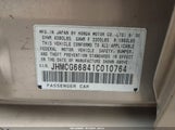 HONDA ACCORD 2.3 EX JHMCG66841C010764 photo