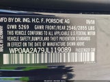 PORSCHE PANAMERA 4 WP0AA2A79JL119089 снимка