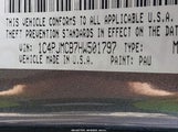 JEEP CHEROKEE LATITUDE 4X4 1C4PJMCB7HW501797 снимка