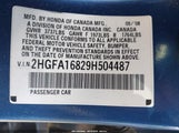 Honda Civic Ex 2HGFA16829H504487 снимка