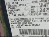 FORD F-150 STX/XLT 1FTRX02W44KB73700 снимка