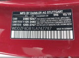 MERCEDES-BENZ E 350 WDDZF8DB1LA747787 снимка