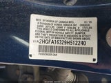 HONDA CIVIC VP 2HGFA16329H512240 снимка