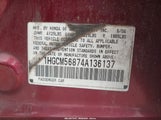 HONDA ACCORD 2.4 EX 1HGCM56874A136137 photo