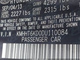 HYUNDAI GENESIS 2.0T KMHHT6KD0DU110084 снимка
