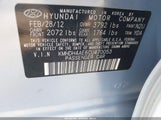 HYUNDAI ELANTRA LIMITED (ULSAN PLANT) KMHDH4AE6CU470053 fotografie
