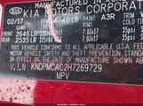 KIA SPORTAGE LX KNDPMCAC2H7269729 снимка