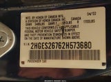 HONDA CIVIC EX 2HGES26762H573680 снимка