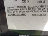 PONTIAC GRAND PRIX GT 2G2WS522551226471 снимка