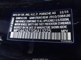 Porsche Cayenne WP1AA2A27GKA13225 снимка