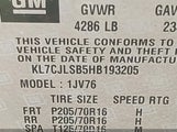 Chevrolet Trax Lt KL7CJLSB5HB193205 снимка