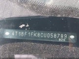 TOYOTA CAMRY LE 4T1BF1FK8CU058789 снимка