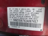 HONDA ACCORD 2.3 SE 1HGCG56742A087457 photo