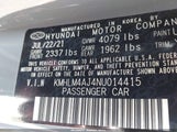 HYUNDAI ELANTRA HYBRID BLUE KMHLM4AJ4NU014415 photo