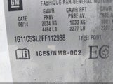 CHEVROLET MALIBU 1LT 1G11C5SL0FF112988 снимка