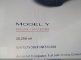 TESLA MODEL Y PERFORMANCE DUAL MOTOR ALL-WHEEL DRIVE 7SAYGDEF3NF563266 photo