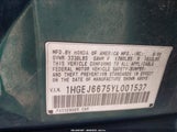 Honda Civic Lx 1HGEJ6675YL001537 снимка