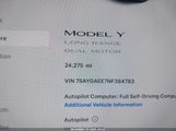 Tesla Model Y Long Range Dual Motor All-Wheel Drive 7SAYGAEE7NF384783 fotografie