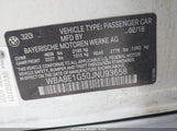 BMW 320I WBA8E1G50JNU93658 снимка