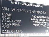 MERCEDES-BENZ SPRINTER 1500 STANDARD ROOF I4 W1Y70BGY9NT088053 снимка
