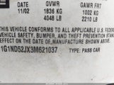 CHEVROLET MALIBU 1G1ND52JX3M621037 снимка