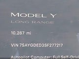 Tesla Model Y Long Range Dual Motor All-Wheel Drive 7SAYGDED3SF277217 fotografie