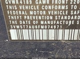 VOLKSWAGEN GTI 3VW5T7AU6FM074971 снимка