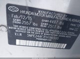 HYUNDAI SONATA SE 5NPE24AF7FH186500 снимка