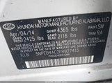 HYUNDAI SONATA GLS 5NPEB4AC2EH927415 снимка