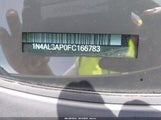 NISSAN ALTIMA 2.5 SV 1N4AL3AP0FC166783 снимка