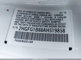 HONDA CIVIC EX 2HGFG1B88AH519858 снимка