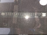 Toyota Sienna Xle 5TDYSKFC2MS027617 снимка