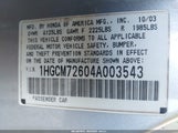 HONDA ACCORD 2.4 EX 1HGCM72604A003543 снимка